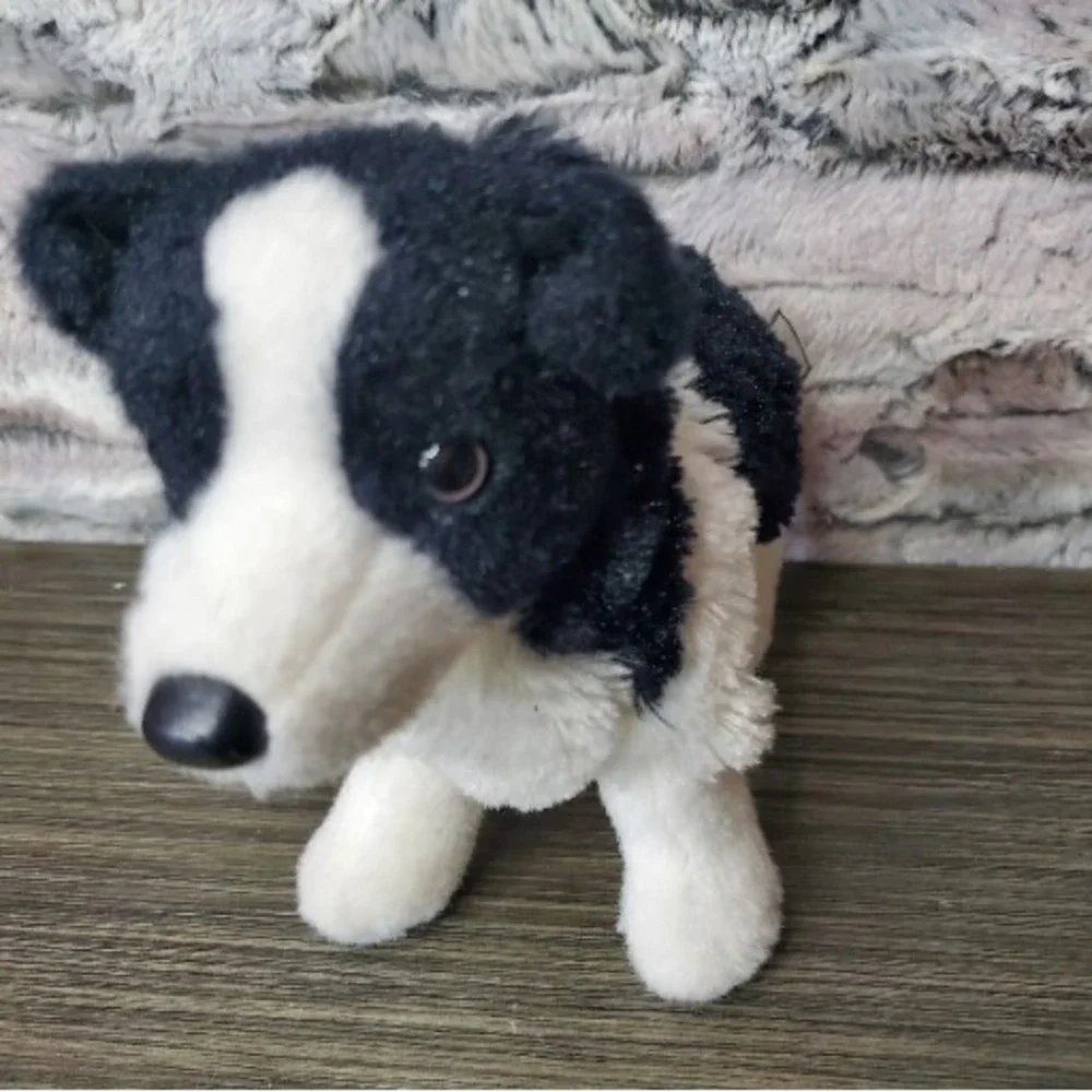 Wedgewood Pharmacy Logo‎ Border Collie Advertising Plush Stuffed Dog 7 Inches